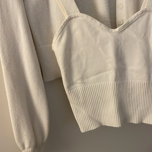 Abercrombie white sweater set - Picture 3 of 5